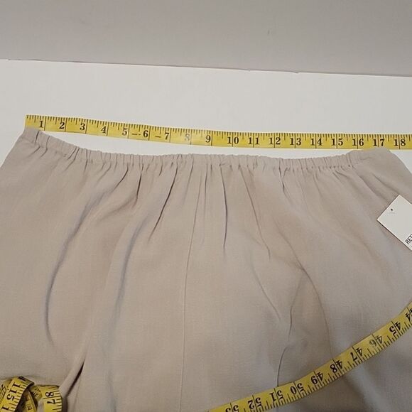 Bumpsuit Cut Out Linen Blend Dress - Picture 12 of 14